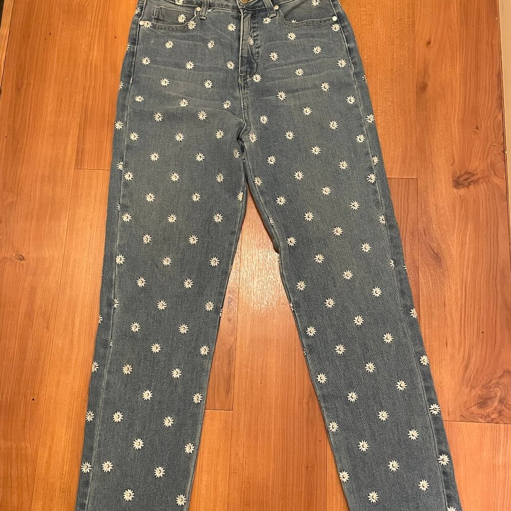 BP flower jeans